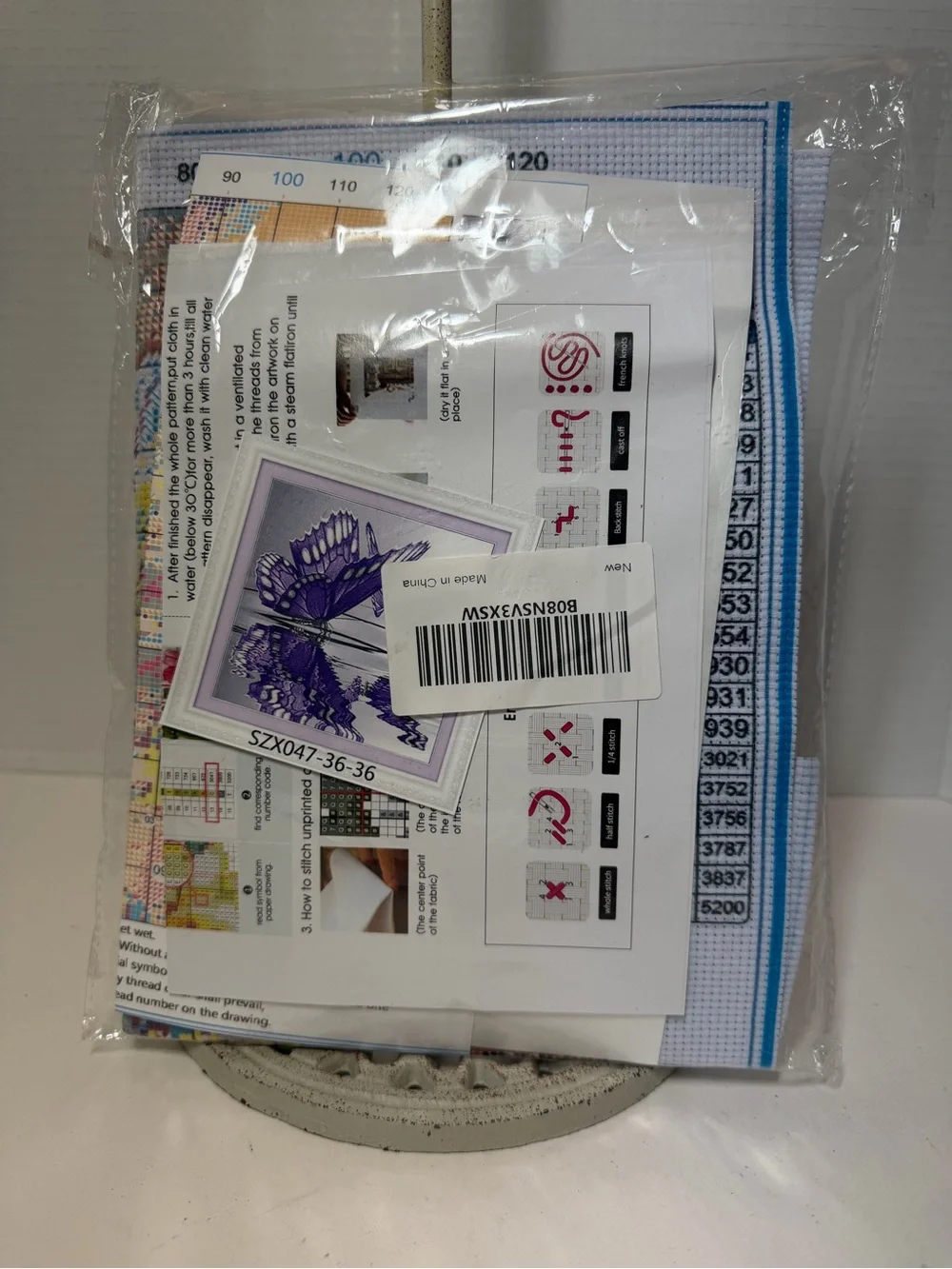 Billyn Embroidery Butterfly Cross Stitch Kit